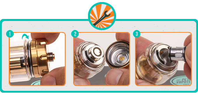 Changement de r&eacute;sistances du Kit Rayden 100 V3 IM Limited Edition BD Vape